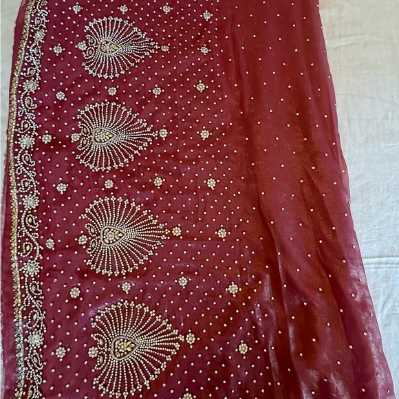 Pink Diamond Saree - Picture 2 of 9